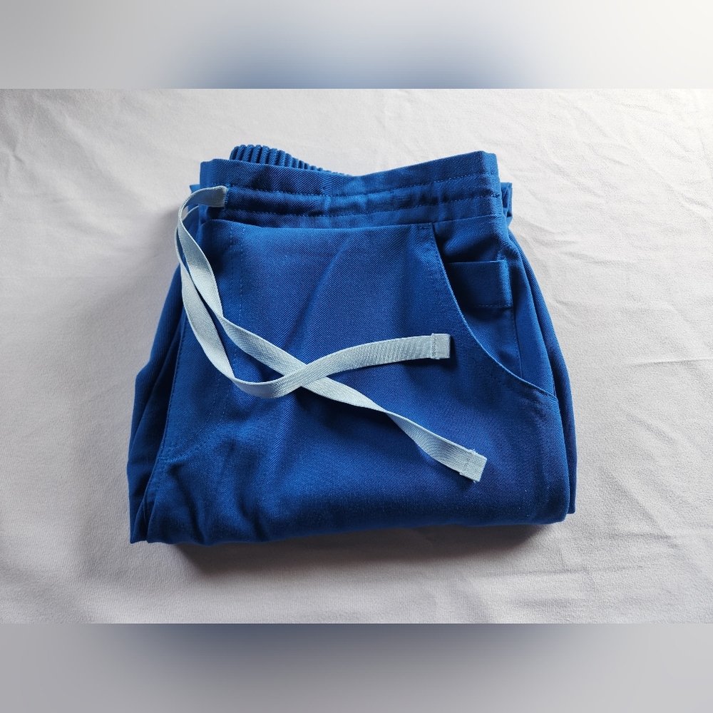 XS/T FIGS Royal Blue Yola Pants